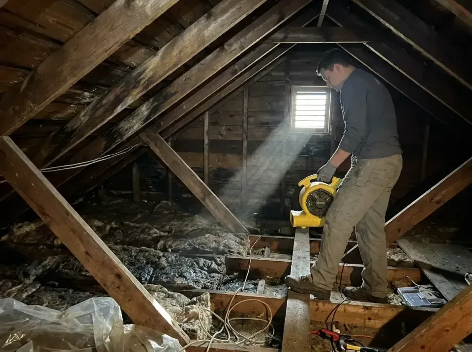 attic-water-damage-drying-proc-007 — frequently asked questions, Emergency Water Extraction & 24/7 Flood Response in New Cum…